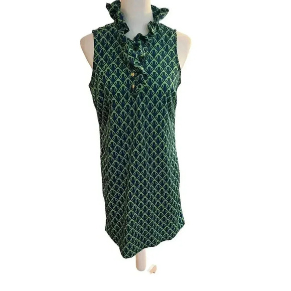 MUDPIE DRESS y2k art. deco design SIZE SMALL - Picture 2 of 9